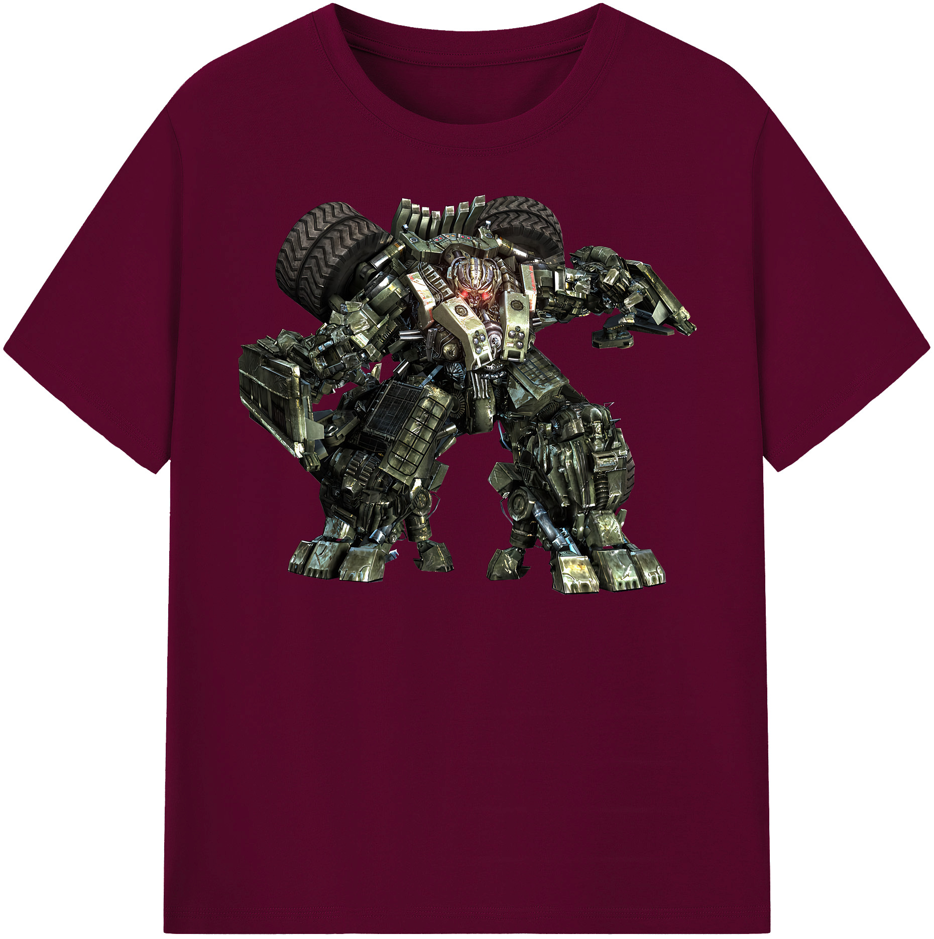 （画像用） Transformers トランスフォーマー レディースカジュアルプリントTシャツ（綿100％）